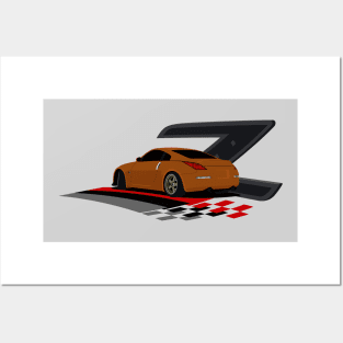 350Z (Le Mans Sunset) Posters and Art